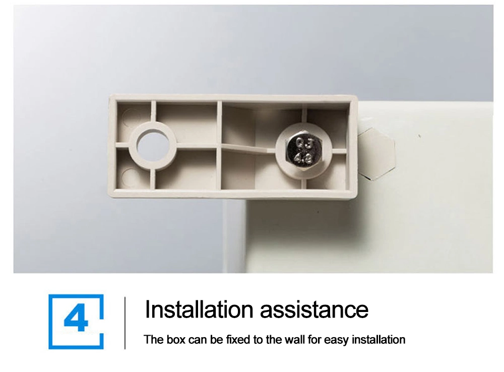 Материал 600*400*230мм стеклоткани SMC контролирует блок питания устройства