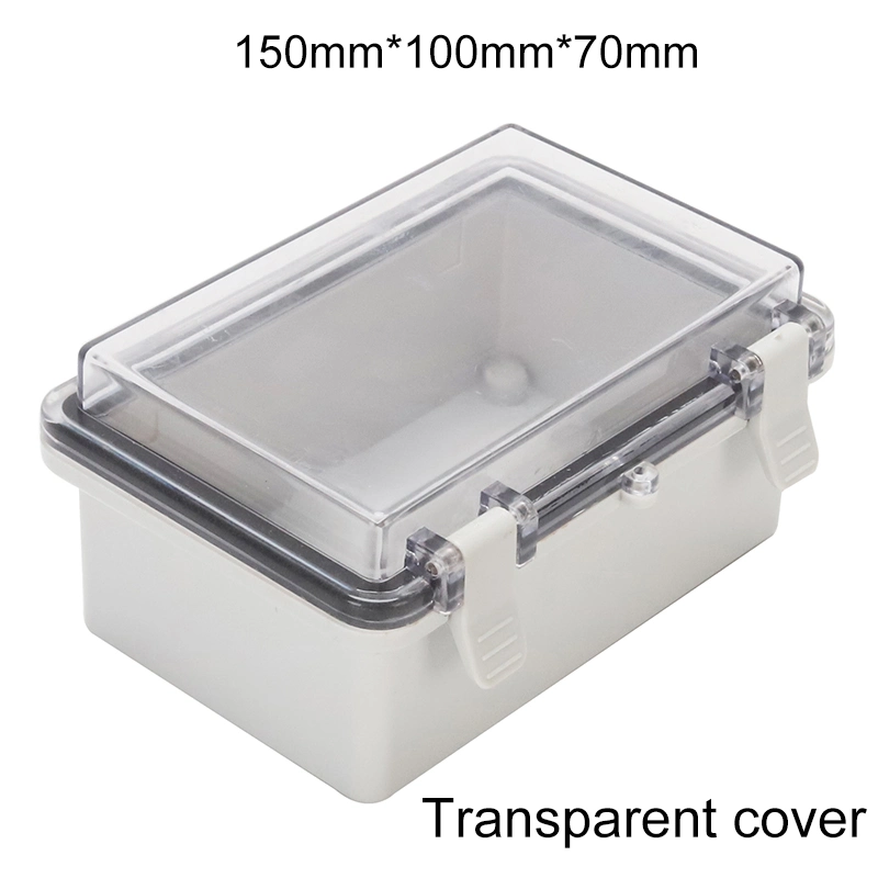 现货 330*330*130mm ABS 塑料防水接线盒透明盖 IP66 13*13*5.1inch CE Rohs