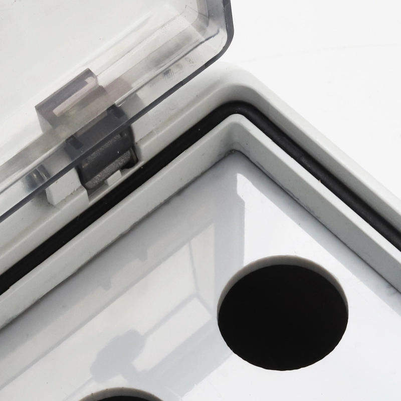 Пластиковая водоустойчивая кнопка переключателя коробки 1п ИП67 АБС материальная кнопка аварийной остановки 440В 10А ориентированная на заказчика