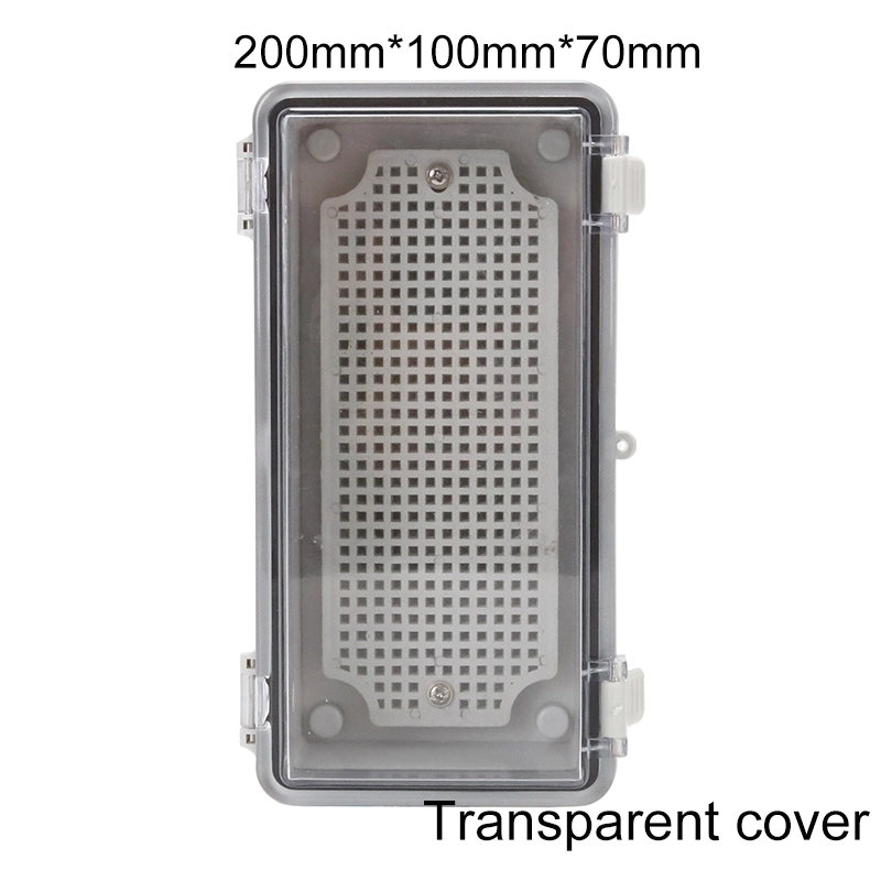 现货 330*330*130mm ABS 塑料防水接线盒透明盖 IP66 13*13*5.1inch CE Rohs