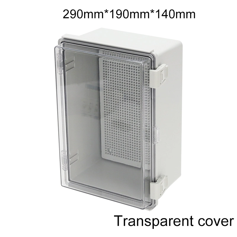 现货 330*330*130mm ABS 塑料防水接线盒透明盖 IP66 13*13*5.1inch CE Rohs