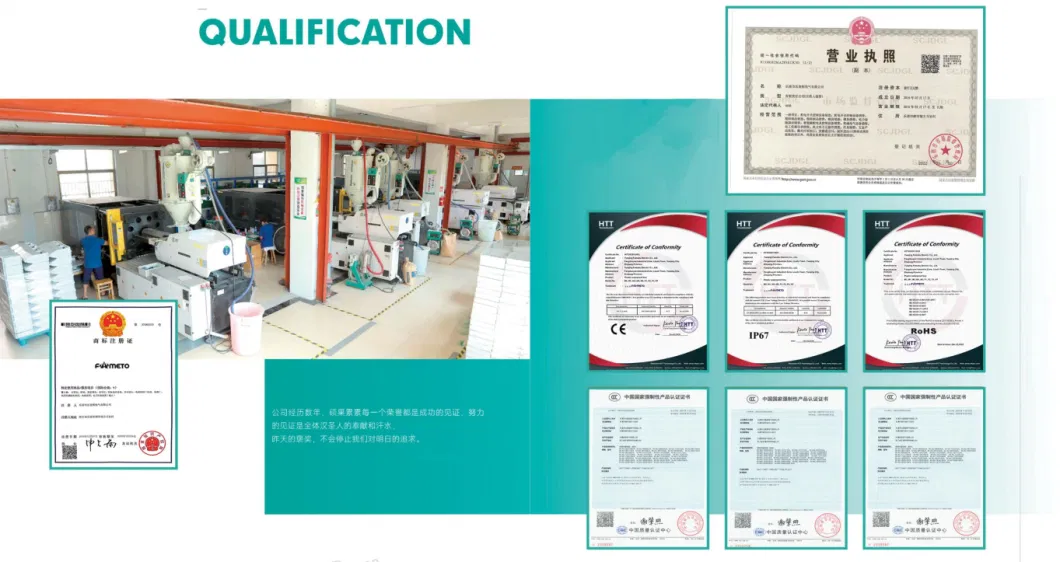 带接线盒控制的 IP67 防水紧急按钮开关