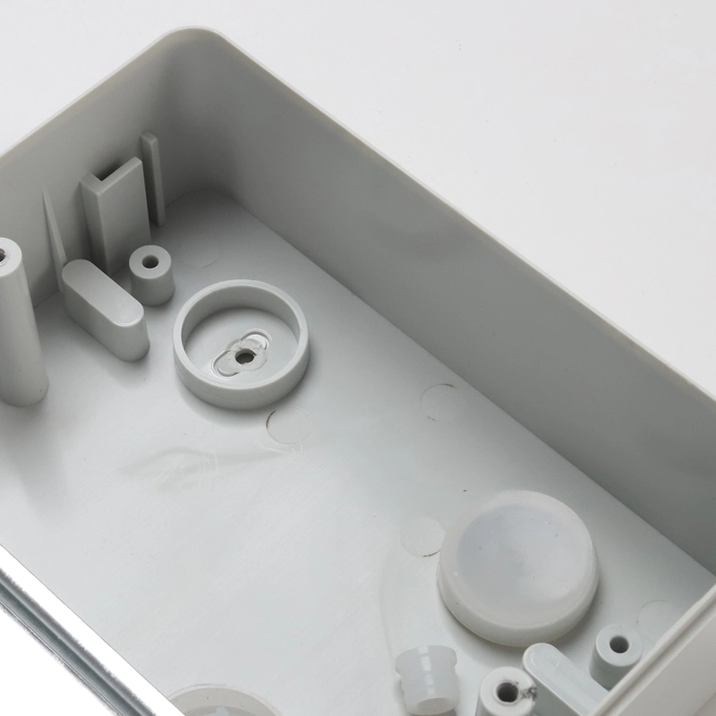 Ha-4 ​​Ways IP65 Водонепроницаемая наружная распределительная коробка 140*210*100 мм, пластиковая 4-полосная/4-полюсная распределительная коробка