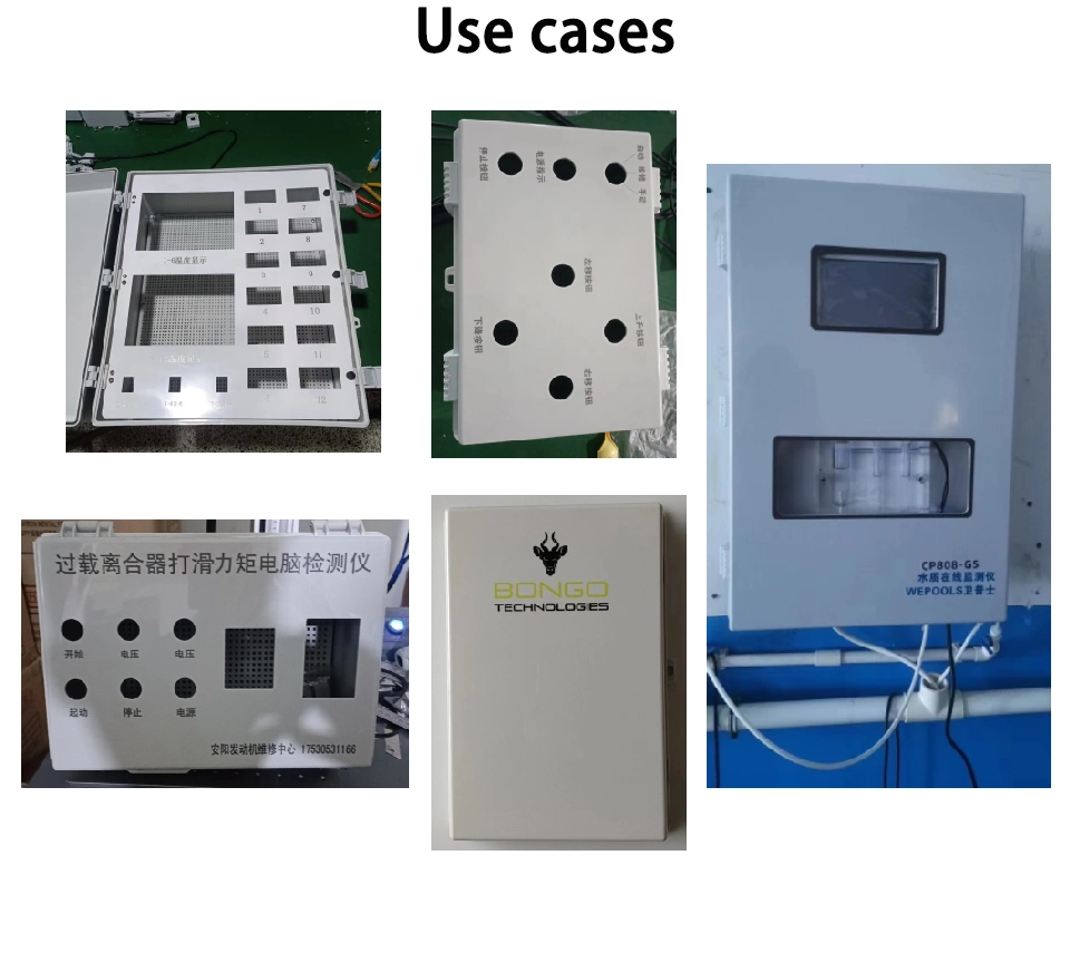 Fameto Outdoor IP66 Настенный электрический корпус Водонепроницаемая распределительная коробка из стекловолокна