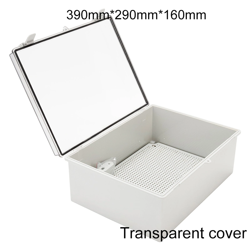 现货 330*330*130mm ABS 塑料防水接线盒透明盖 IP66 13*13*5.1inch CE Rohs