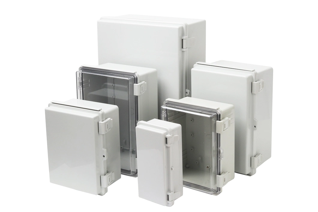 现货 330*330*130mm ABS 塑料防水接线盒透明盖 IP66 13*13*5.1inch CE Rohs