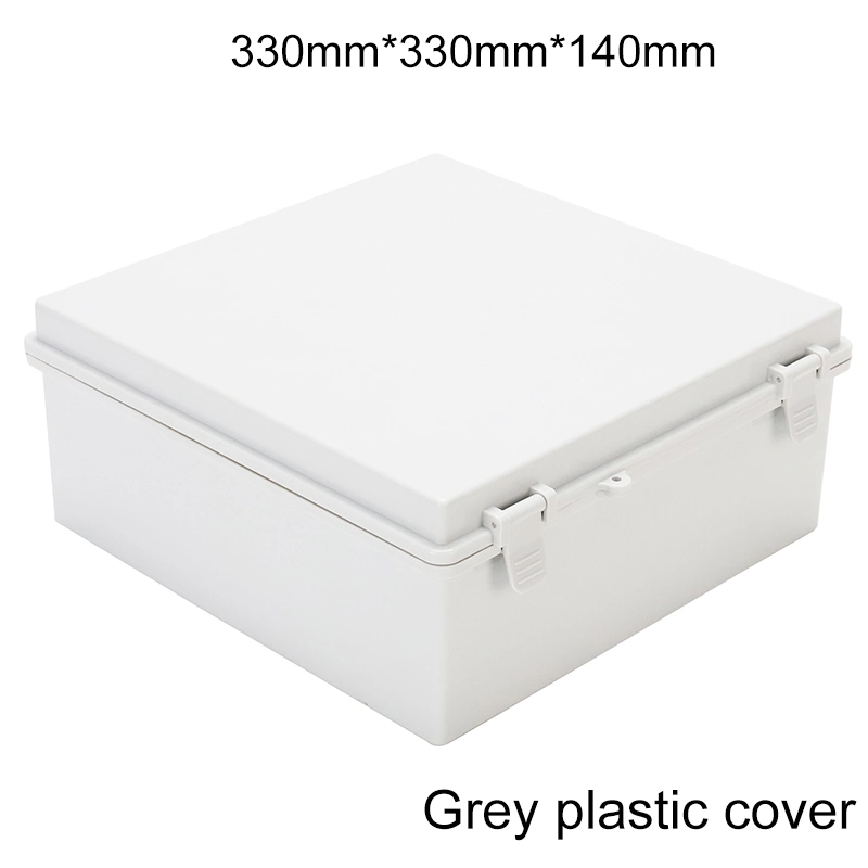 现货 330*330*130mm ABS 塑料防水接线盒透明盖 IP66 13*13*5.1inch CE Rohs